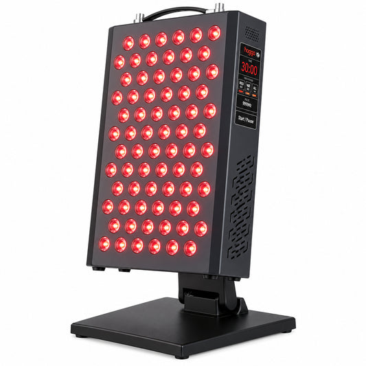 Red Light Therapy Panel Device – 630Nm 660Nm 810Nm 850Nm Red & near Infrared Light Therapy, LED Light Therapy Lamp, 72 Quad Chip Leds, Adjustable Brightness, Pulse Mode – ULTRA360